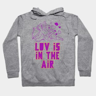 love is in the air cupid Hoodie